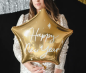 Preview: Folienballon STERN Happy New Year von PartyDeco